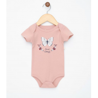 Body Infantil com Estampa Borboletas - Tam 0 a 18 meses Body Infantil com Estampa Borboletas - Tam 0 a 18 meses