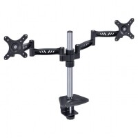 Suporte para 2 Monitores / TVs até 32 Vinik - com Regulagem de Altura e Ângulo - Padrão VESA - SM310D Suporte para 2 Monitores / TVs até 32 Vinik - com Regulagem de Altura e Ângulo - Padrão VESA - SM310D