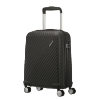 Mala de Viagem Média American Tourister Visby com Rodas Duplas com Giro 360° em ABS Preta Samsonite Mala de Viagem Média American Tourister Visby com Rodas Duplas com Giro 360° em ABS Preta Samsonite