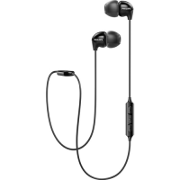 Fone de Ouvido Philips Bluetooth Shb3595bk/10 Upbeat In Ear com Microfone - Preto Fone de Ouvido Philips Bluetooth Shb3595bk/10 Upbeat In Ear com Microfone - Preto