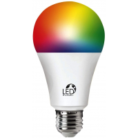 Lâmpada Bulbo LED Smart Wi-Fi Inteligente 10W Branco Frio e Quente + RGB Compatível com Alexa Lâmpada Bulbo LED Smart Wi-Fi Inteligente 10W Branco Frio e Quente + RGB Compatível com Alexa