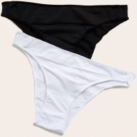 Kit 2 Calcinhas Feminina Tanga Bonjour Kit 2 Calcinhas Feminina Tanga Bonjour