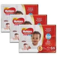 Fralda Huggies Turma da Mônica Supreme Care G - Kit com 192 Unidades - Fraldas Descartáveis Fralda Huggies Turma da Mônica Supreme Care G - Kit com 192 Unidades - Fraldas Descartáveis