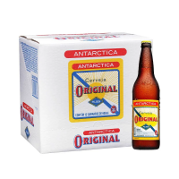 Cerveja Antarctica Original 600ml Caixa - 12 Unidades Cerveja Antarctica Original 600ml Caixa - 12 Unidades