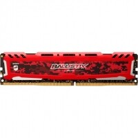Memória Crucial Ballistix Sport LT 8GB 2400Mhz DDR4 CL16 Red - BLS8G4D240FSEK Memória Crucial Ballistix Sport LT 8GB 2400Mhz DDR4 CL16 Red - BLS8G4D240FSEK