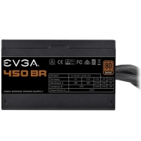 Fonte EVGA 450W 80 Plus Bronze - 100-BR-0450-K Fonte EVGA 450W 80 Plus Bronze - 100-BR-0450-K