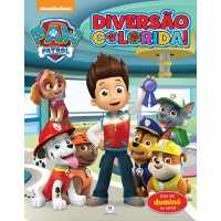 livro Patrulha Canina - Diversão colorida livro Patrulha Canina - Diversão colorida