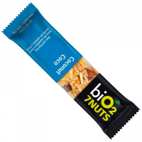 Barra de Cereal 7 Nuts - 25 g - Sabor Castanha e Coco - biO2 Barra de Cereal 7 Nuts - 25 g - Sabor Castanha e Coco - biO2