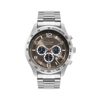 Relógio Technos Skymaster Masculino Prata Analógico JS25CG/1C Relógio Technos Skymaster Masculino Prata Analógico JS25CG/1C