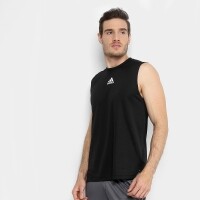 Regata Adidas Sport Sleeveless Masculina - Preto Regata Adidas Sport Sleeveless Masculina - Preto