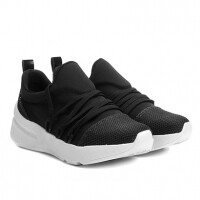Tênis Via Marte Neoprene Feminino - Preto Tênis Via Marte Neoprene Feminino - Preto
