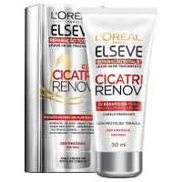 Leave In Reparador LOréal Paris Elseve Cicatri Renov 50ml - Incolor Leave In Reparador LOréal Paris Elseve Cicatri Renov 50ml - Incolor