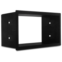 Moldura Painel 2 Din Polo Fox Golf Fiesta Preta - Engekar Moldura Painel 2 Din Polo Fox Golf Fiesta Preta - Engekar