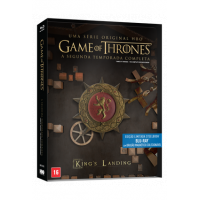 Blu-ray Steelbook Game Of Thrones: 2ª Temporada - 5 Discos Blu-ray Steelbook Game Of Thrones: 2ª Temporada - 5 Discos