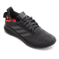 Tênis Adidas Sensebounce Street Masculino - Preto e Laranja Tênis Adidas Sensebounce Street Masculino - Preto e Laranja