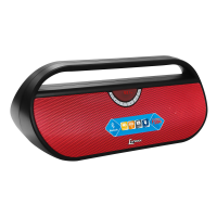 Caixa Bluetooth Lenoxx Speaker BT540 30W RMS Preta e Vermelha Bivolt Caixa Bluetooth Lenoxx Speaker BT540 30W RMS Preta e Vermelha Bivolt