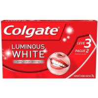 Creme Dental Colgate Luminous White Brilliant Mint 70g Promo Leve 3 Pague 2 Creme Dental Colgate Luminous White Brilliant Mint 70g Promo Leve 3 Pague 2