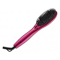 Escova Alisadora Elétrica Mondial Chrome Pink - EA-03 Cerâmica com Íons 220C Escova Alisadora Elétrica Mondial Chrome Pink - EA-03 Cerâmica com Íons 220C