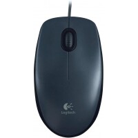 Mouse com fio USB Logitech M90 - Cinza Mouse com fio USB Logitech M90 - Cinza