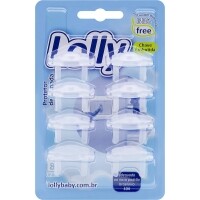 Protetor de tomada Lolly Transparente Protetor de tomada Lolly Transparente
