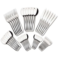 Faqueiro Tramontina Laguna Inox com Facas de Churrasco - 42 Peças Faqueiro Tramontina Laguna Inox com Facas de Churrasco - 42 Peças