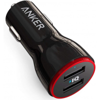 Carregador Veicular Anker PowerDrive 2 Portas USB 24W Carregador Veicular Anker PowerDrive 2 Portas USB 24W