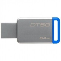 Pen Drive Kingston DataTraveler USB 3.1 64GB - DT50/64GB - Azul Pen Drive Kingston DataTraveler USB 3.1 64GB - DT50/64GB - Azul