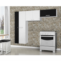 Cozinha Compacta Bartira Pérola com 5 Portas Cozinha Compacta Bartira Pérola com 5 Portas