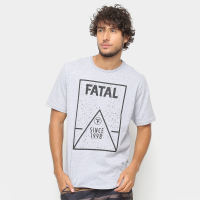 Camiseta Fatal Básica Estampada Masculina Camiseta Fatal Básica Estampada Masculina
