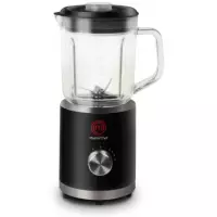 Liquidificador Compacto ML1001P Jarra Vidro 800ml 5 Velocidades 500W - Master Chef Liquidificador Compacto ML1001P Jarra Vidro 800ml 5 Velocidades 500W - Master Chef
