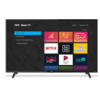 Smart TV LED 43 Full HD AOC 43S5195 USB HDMI Wi-FI Roku TV Smart TV LED 43 Full HD AOC 43S5195 USB HDMI Wi-FI Roku TV