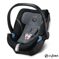 Bebê Conforto Aton 5 Preto e Cinza - Cybex Bebê Conforto Aton 5 Preto e Cinza - Cybex