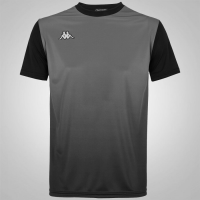 Camisa Kappa Clair - Masculina - Preta/Cinza Camisa Kappa Clair - Masculina - Preta/Cinza
