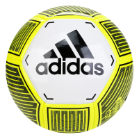 Bola De Futebol Campo Adidas Starlancer VI - Branco e Amarelo Bola De Futebol Campo Adidas Starlancer VI - Branco e Amarelo