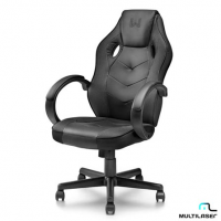 Cadeira Gamer com Função Basculante 15° Preta - Warrior Cadeira Gamer com Função Basculante 15° Preta - Warrior