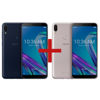 Smartphones Zenfone Max Pro (M1) 4GB/64GB Preto + ZenFone Max Pro (M1) 4GB/64GB Prata Smartphones Zenfone Max Pro (M1) 4GB/64GB Preto + ZenFone Max Pro (M1) 4GB/64GB Prata