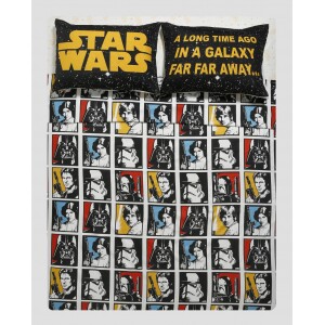 Jogo de Cama Queen Star Wars 2,40 x 2,50m - Linha Infantil Jogo de Cama Queen Star Wars 2,40 x 2,50m - Linha Infantil