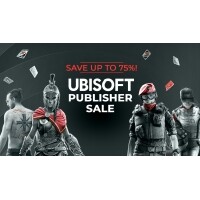 Jogos Ubisoft com até 75% de Desconto - Publisher Weekend Jogos Ubisoft com até 75% de Desconto - Publisher Weekend
