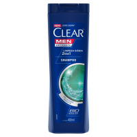 3 Unidades Shampoo Anticaspa Clear Men Limpeza Diária 2 em 1 400ml 3 Unidades Shampoo Anticaspa Clear Men Limpeza Diária 2 em 1 400ml