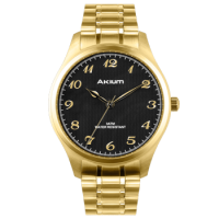 Relógio Akium Masculino Aço Dourado - TMG6986N1B Relógio Akium Masculino Aço Dourado - TMG6986N1B