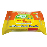 Toalhas Umedecidas Natural Baby Leve 100 Pague 80 Toalhas Umedecidas Natural Baby Leve 100 Pague 80