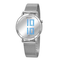 Relógio Feminino Digital Seculus 77063L0SVNS4 – Cromado Relógio Feminino Digital Seculus 77063L0SVNS4 – Cromado