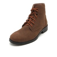 Bota Coturno FiveBlu Camurça Caramelo Bota Coturno FiveBlu Camurça Caramelo