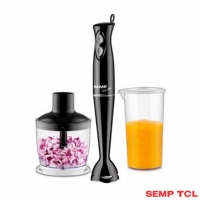 Mixer com Processador Semp Easy com 01 Velocidade+Turbo 700, Capacidade de 0,7 Litros - MX6018PR
Mixer com Processador Semp Easy com 01 Velocidade+Turbo 700, Capacidade de 0,7 Litros - MX6018PR
