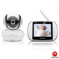 Babá Eletrônica Motorola Mbp36sc, Tela de 3,5, Alcance de até 300m com Visor Colorido e Visão Noturna Babá Eletrônica Motorola Mbp36sc, Tela de 3,5, Alcance de até 300m com Visor Colorido e Visão Noturna