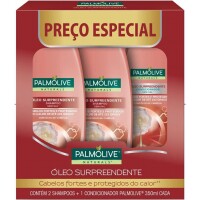 Shampoo Palmolive Naturals Óleo Surpreendente 350Ml Promo Leve 2 Shampoos + 1 Condicionador Shampoo Palmolive Naturals Óleo Surpreendente 350Ml Promo Leve 2 Shampoos + 1 Condicionador