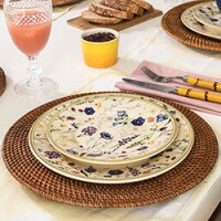 Aparelho de Jantar Azul Jasmim 18 Peças - La Cuisine Aparelho de Jantar Azul Jasmim 18 Peças - La Cuisine