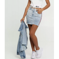 Saia Feminina Listra Zune Jeans - Tam 36 Saia Feminina Listra Zune Jeans - Tam 36
