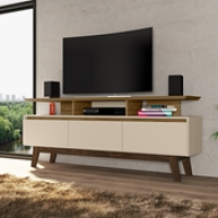 Rack Bechara para TV até 60 Rubi 3 Portas Rack Bechara para TV até 60 Rubi 3 Portas