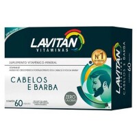 Lavitan Cabelos E Barba 60 Cápsulas Lavitan Cabelos E Barba 60 Cápsulas